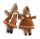 TIED BOY/GIRL BROWN 2S12