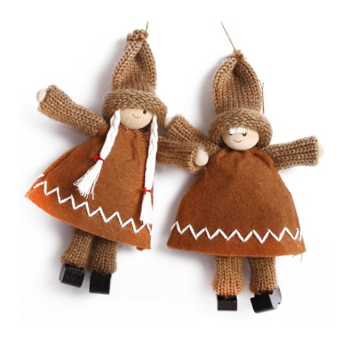 TIED BOY/GIRL BROWN 2S12