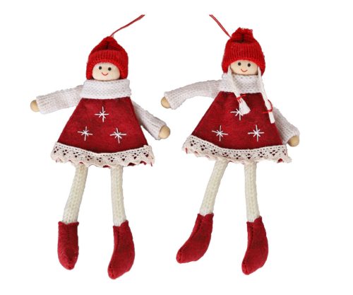 FELT+TIE.F/L.SNOWMAN WHITE/PINK20