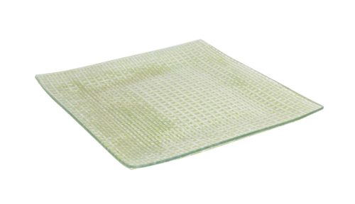 Ü.BOWL WICKER GRID GREEN   25