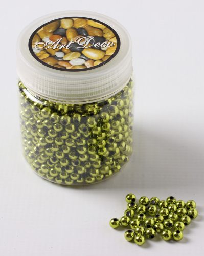 GYÖNGY MET.ZÖLD   5MM 110GR