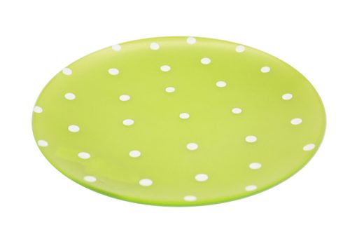 Ü.BOWL ROUND/SPOTTED GREEN 20