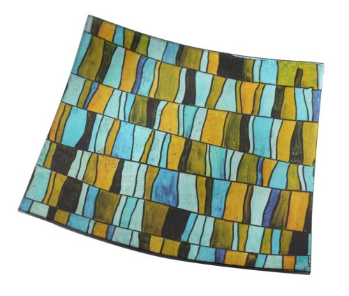 Ü.BOWL 4PC TURQUOISE SILK    19