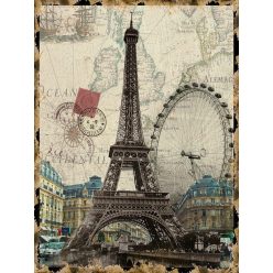 Ü.KÉP WALL PARIS EIFF.30*40