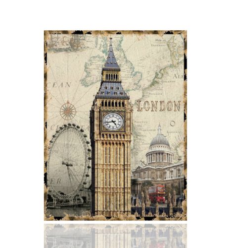 Ü.KÉP WALL LONDON 30*40