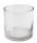 Ü.WOODEN TRAY CYLINDER CLEAR 12*15