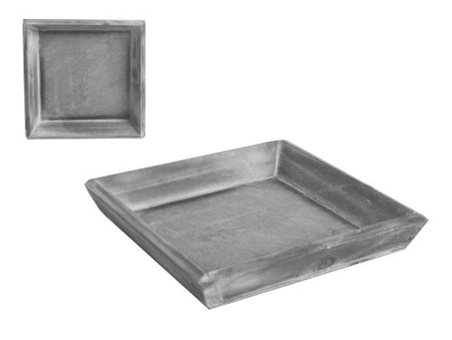 WOODEN PLACEMAT SQUARE GREY20