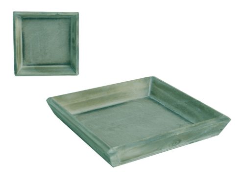 WOODEN PLACEMAT SQUARE GREEN 20