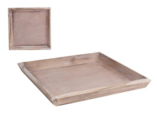 WOODEN PLACEMAT SQUARE BURNED25