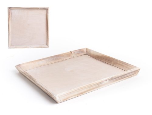 WOODEN PLACEMAT SQUARE BURNED30