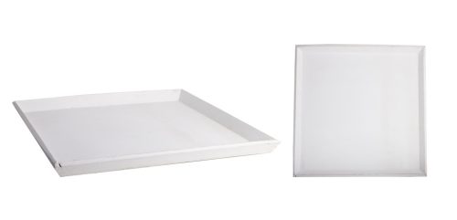WOODEN PLACEMAT SQUARE WHITE40