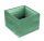 WOODEN BOX 4PCS GREEN   13.5*13.5