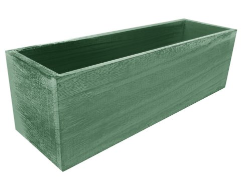 WOODEN BOX GREEN       28*13*11