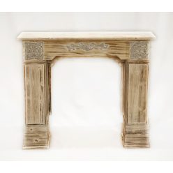 WOODEN CANDELABRA BURNED100*85