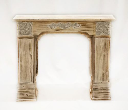 WOODEN CANDELABRA BURNED100*85