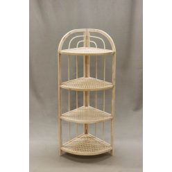BAMBOO CORNER SHELF 4R.NATURAL48*108