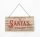 WOODEN CUT SANTA'S WORKSHOP BURN60*30