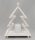 WOODEN PINE TREE+LED WHITE28*17*38