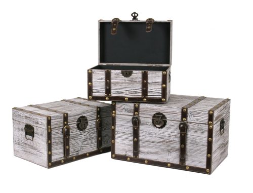 Travel chest*3 pine red 52-39