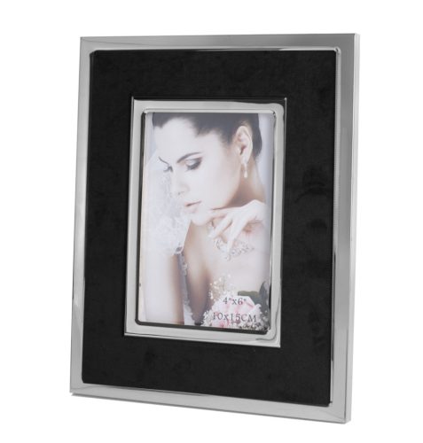 METAL+BAR.PIC.FRAME.BLK/SIL19*24