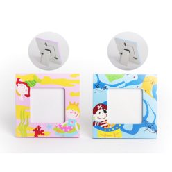 WOODEN PICTURE FRAME BOY/GIRL 2PCS