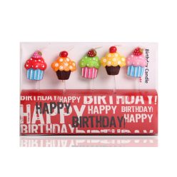 GY.MUFFIN COLORED/SPOTTED*5