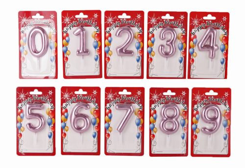 GY.SZN.NUMBERS ROSEG.0-9 6CM