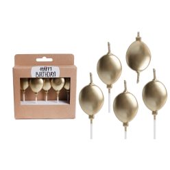 GY.BIRTHDAY BALLOON*5 AR/SILVER2S8