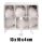 GY. * 6 SET WHITE 13 * 10 * 4CM