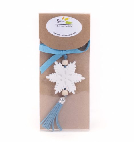 Ill. G. Snowflake/rope + turquoise