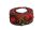 POT/CANDLESTICK CIRCLE RED 9CM