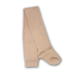 Baby plain tights - cotton tights - 92-98 - drab - Evidence
