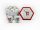 GLOBE * 14 WHITE REINDEER 2S7.5