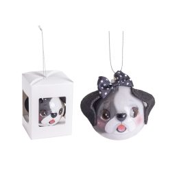 BALL BROWN/WHITE DOG DD65