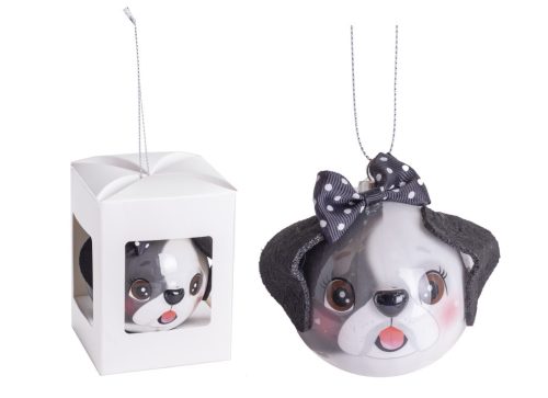 BALL BROWN/WHITE DOG DD65