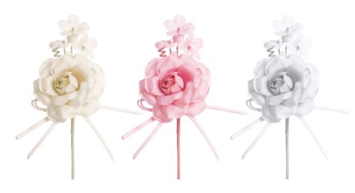 BADGE ROSE 3S 15CM