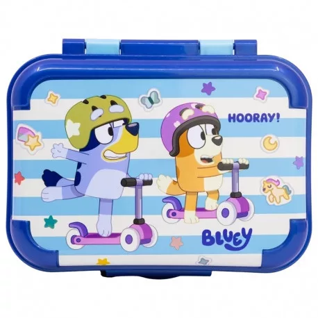 Bluey nagy rekeszes szendvicses doboz gyerekeknek