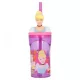3D FIGURED BOTTLE WITH STRAW 360 ML DISNEY Princesses