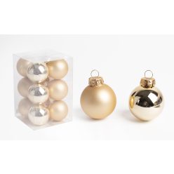 Ü.KD.GLOBE*12 GOLD 4CM
