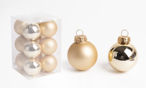 Ü.KD.GLOBE*12 GOLD 4CM