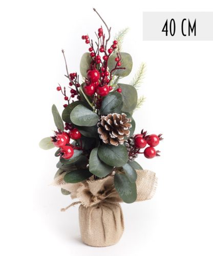 DEK.DECO GUAVA+PINECONE RED 40