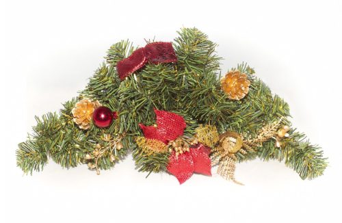 TABLE DECORATION/ILEX SILVER 28