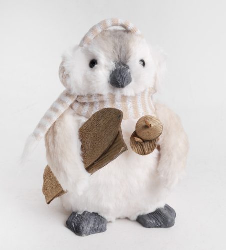 DEK.PENGUIN+EARMUFF CR/BERRY 21