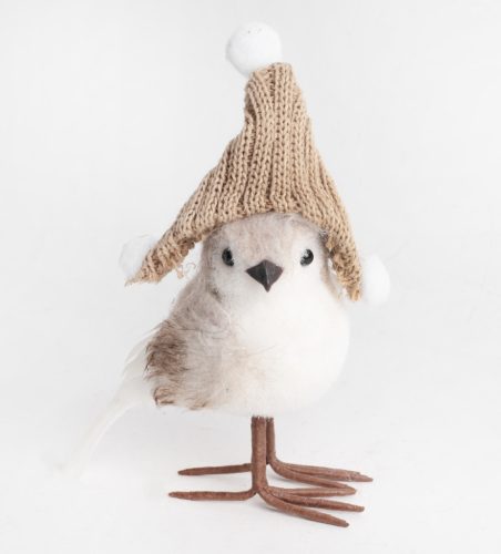 DEK.BIRD+REINDEER CREAM/BROWN 17