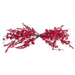 DEC.DOOR ARCH RED BERRY 40CM