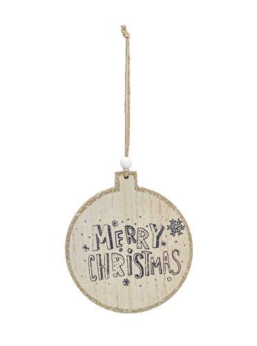 WOOD LAND.GLOBE MERRY CHRISTMAS.NATURAL10*11