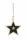 WOODEN LD.STAR BROWN/GOLD  12