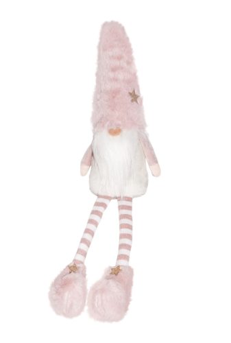 TEXT.NOSE DOLL WHT/BLK 38*8*6