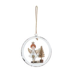 WOODEN LD.ANGEL+RED/WHITE10