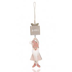 WOOD LAND.MICKEY+RED NOSE/GREY.6*22